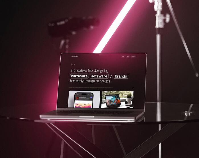 Arcade Labs website 1