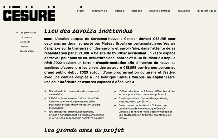 Césure visual identity 3