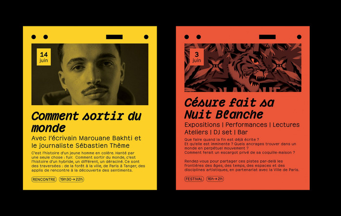 Césure visual identity 4