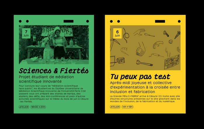Césure visual identity 5
