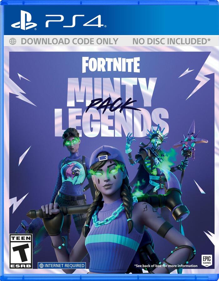 Fortnite Minty Legends Pack for PlayStation 4