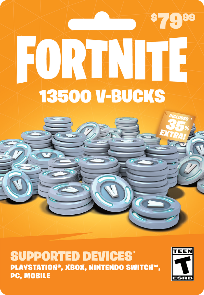 Fortnite 13,500 V-Bucks