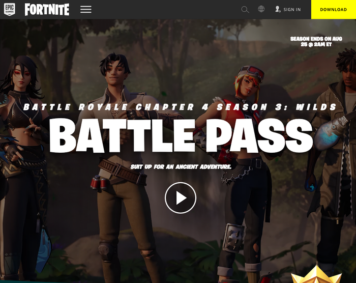 Battle Pass website