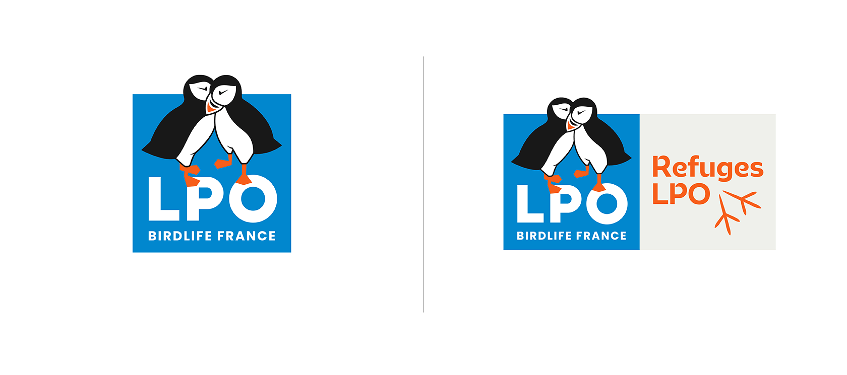 LPO (Ligue pour la Protection des Oiseaux) brand identity 3