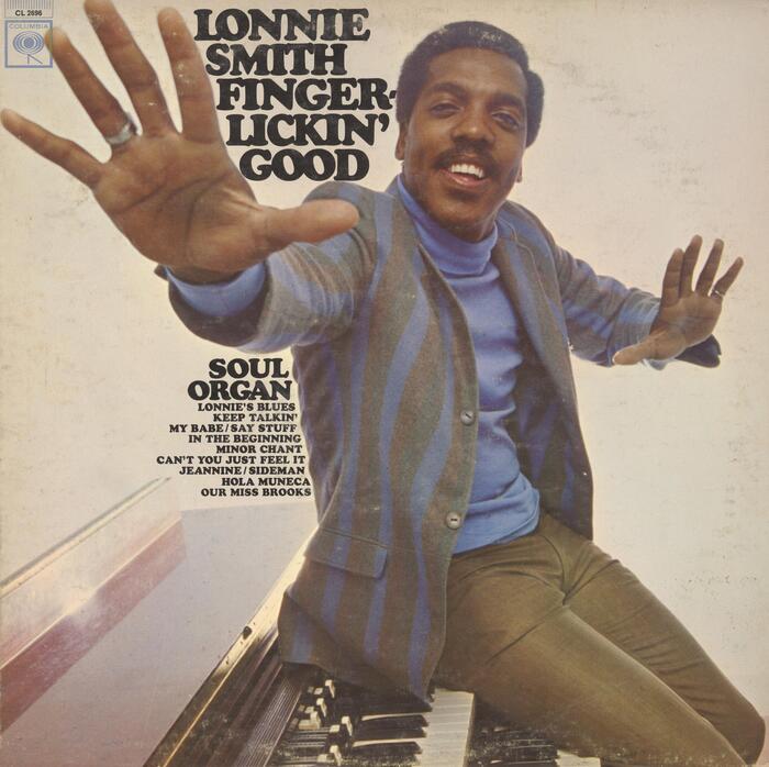 Lonnie Smith – Fingerlickin’ Good Soul Organ album art 1
