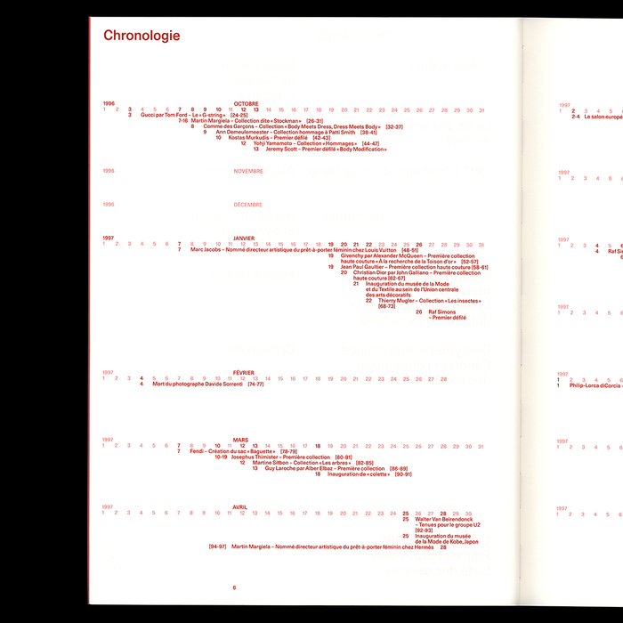 1997. Fashion Big Bang exhibition catalog 3