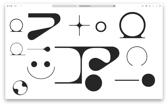 Aficionado Studio website 6