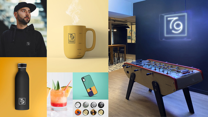 Agence 79 brand identity 8