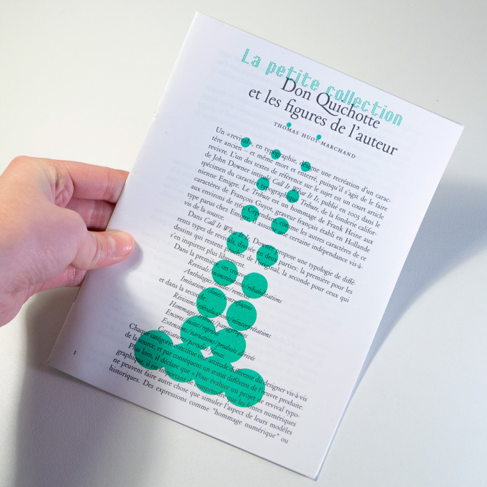 Don Quichotte et les figures de l’auteur, La petite collection #1 4