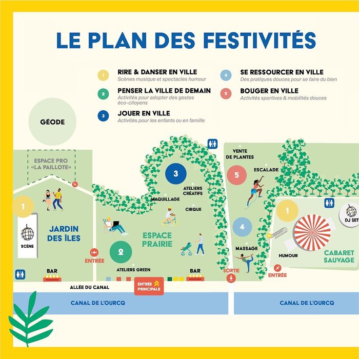 Acier Solid for the festival map