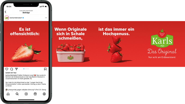 Karls Erdbeeren campaign 4