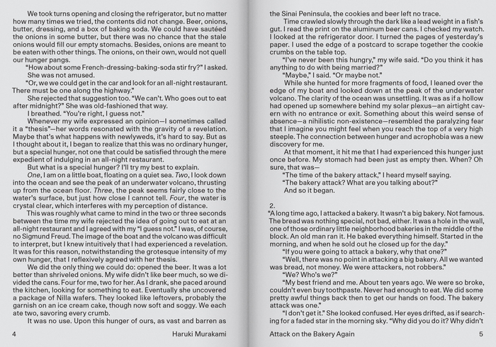 Attack on the Bakery—Again by Haruki Murakami 3