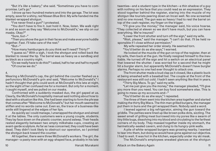 Attack on the Bakery—Again by Haruki Murakami 4