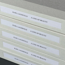 <cite>Karl Lagerfeld: A Line of Beauty</cite> exhibition catalogue
