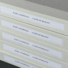 <cite>Karl Lagerfeld: A Line of Beauty</cite> exhibition catalog