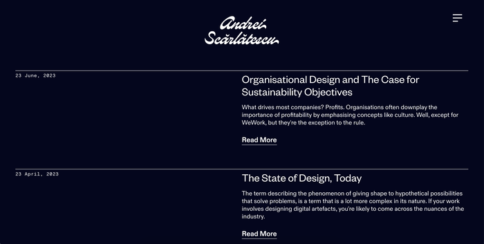 Andrei Scarlatescu personal website 3