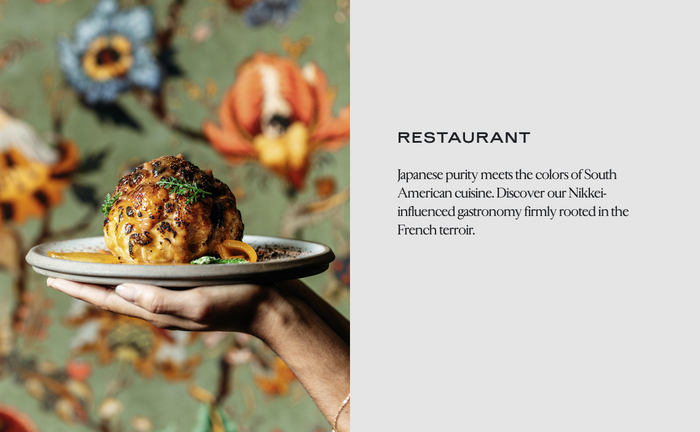 Homepage detail: restaurant