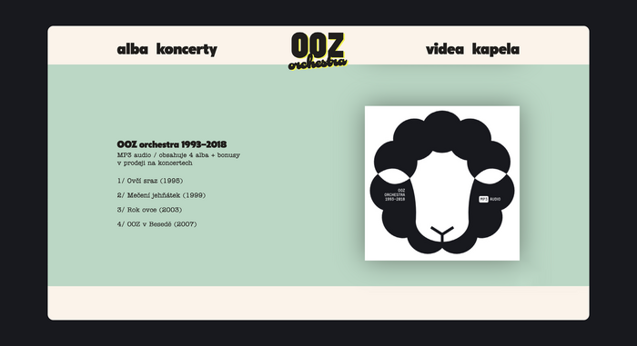 OOZ orchestra website 3
