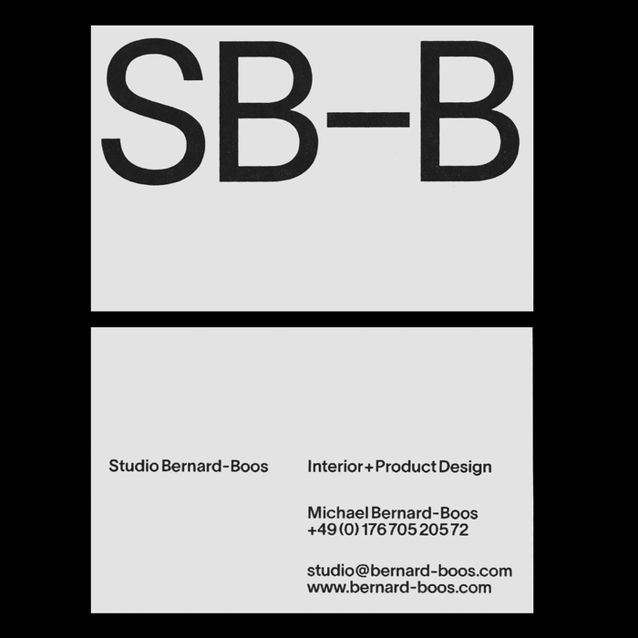 Studio Bernard-Boos identity 5