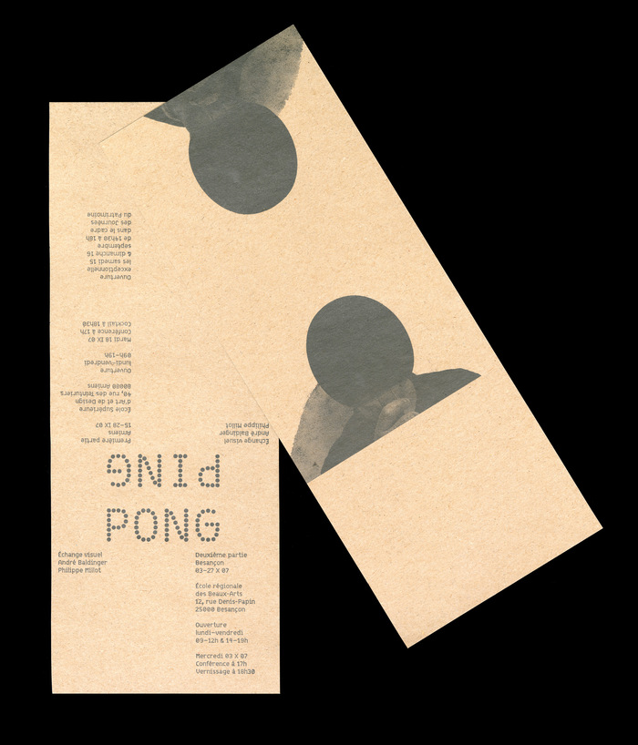 Exhibition invitation