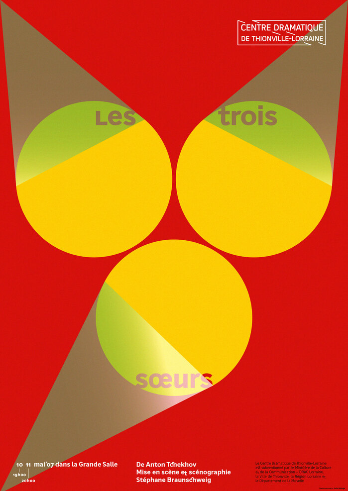 Centre Dramatique National de Thionville-Lorraine poster series 3