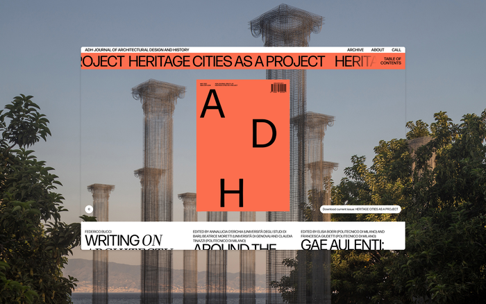 ADH – Journal of Architectural Design and History 2