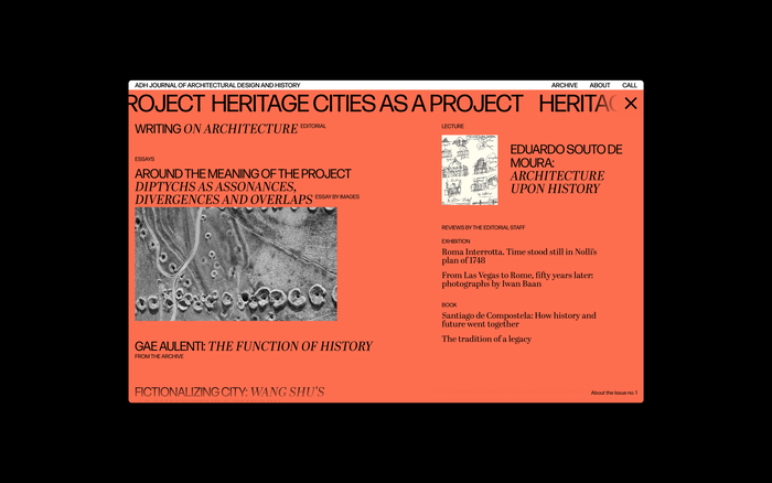 ADH – Journal of Architectural Design and History 3