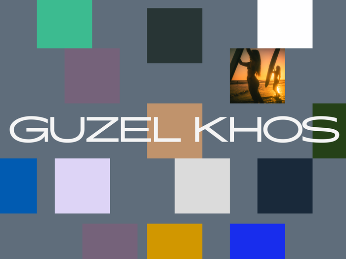 Guzel Khos portfolio website 6