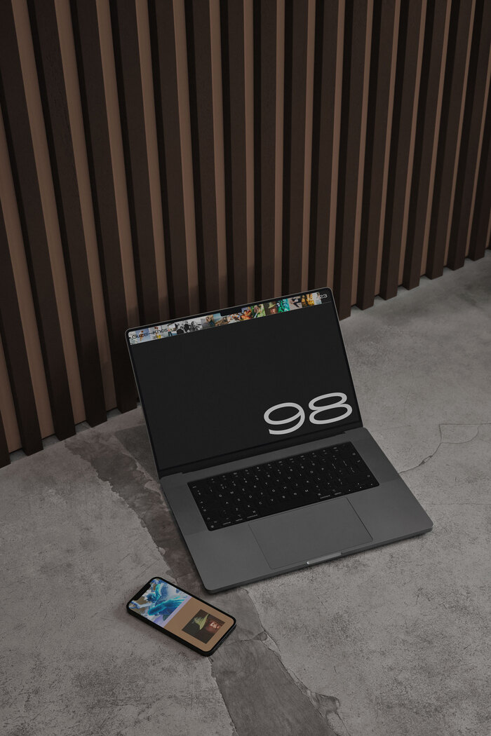 Guzel Khos portfolio website 1