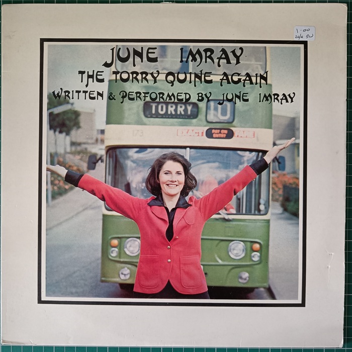 Front. “June Imray / The Torry Quine Again / Written &amp; Performed by June Imray”