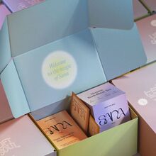 Sána identity and packaging
