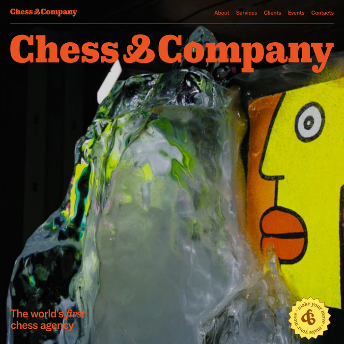 Chess &amp; Company website 1