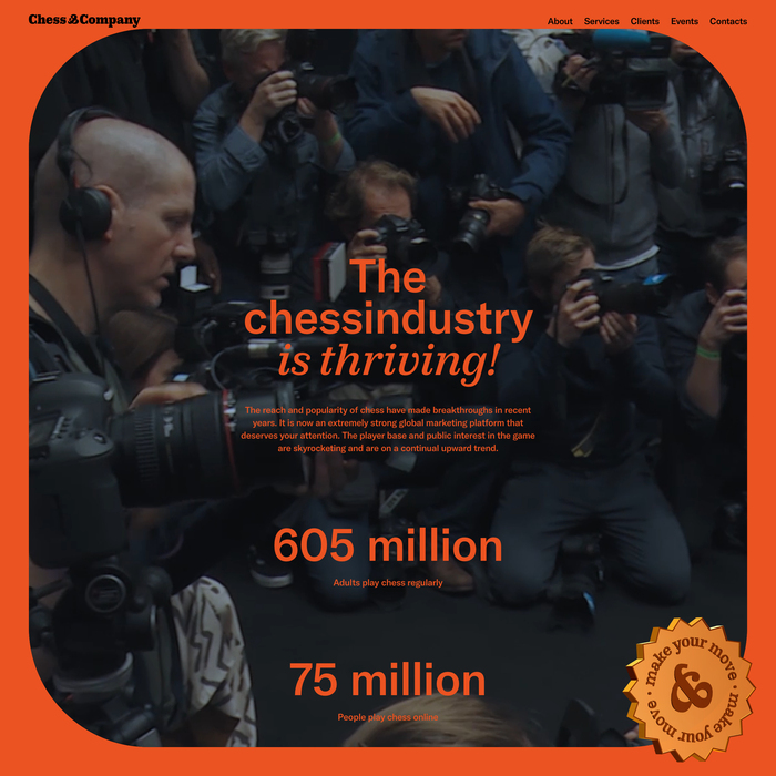 Chess &amp; Company website 3