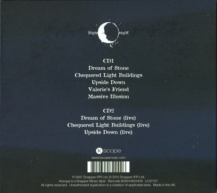 Back of the 2015 reissue