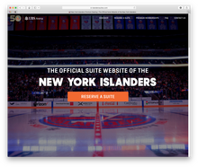 New York Islanders Suites website