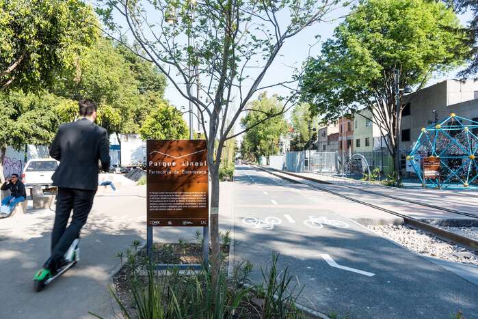 Parque Lineal del Ferrocarril Cuernavaca 2