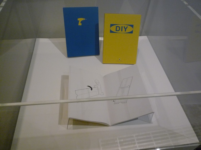 Book presentation in museum
