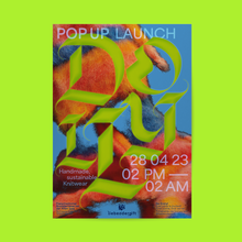 <cite>Dolly</cite> pop-up launch poster