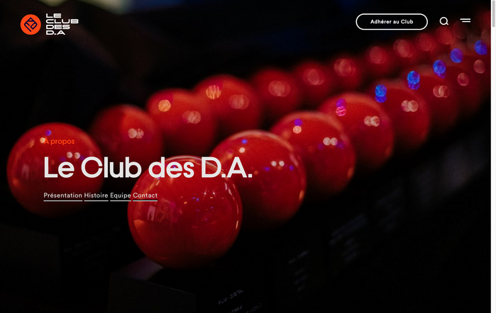 Website: about page