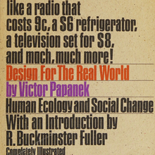 <cite>Design for the Real World</cite> by Victor Papanek