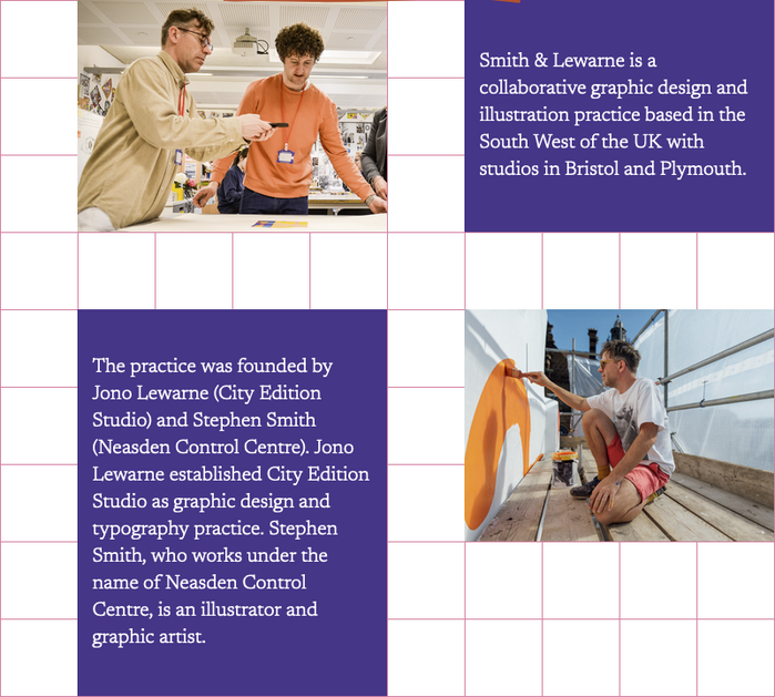 Smith &amp; Lewarne portfolio website 6