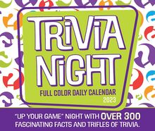 Trivia Night 2023 Full Color Daily Calendar