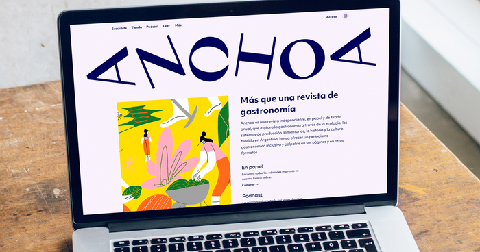 Illustration (in the screen) by Milagros Pico.