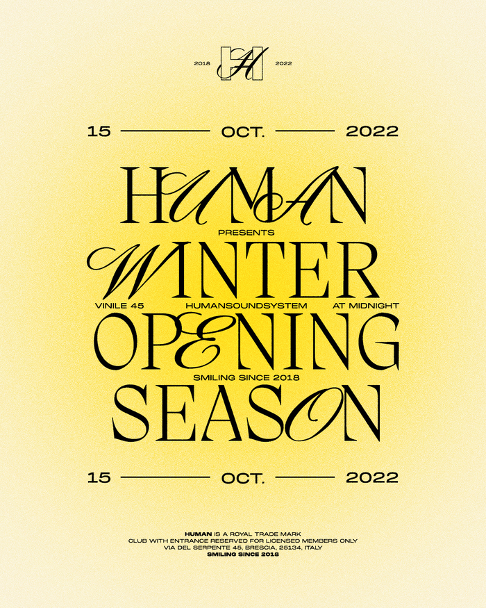 HUMAN Winter Opening Season 2022 1