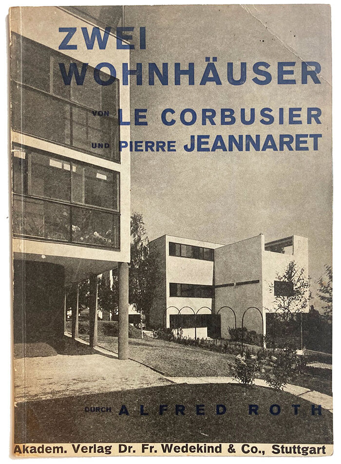 Zwei Wohnhäuser von Le Corbusier und Pierre Jeanneret by Alfred Roth 1