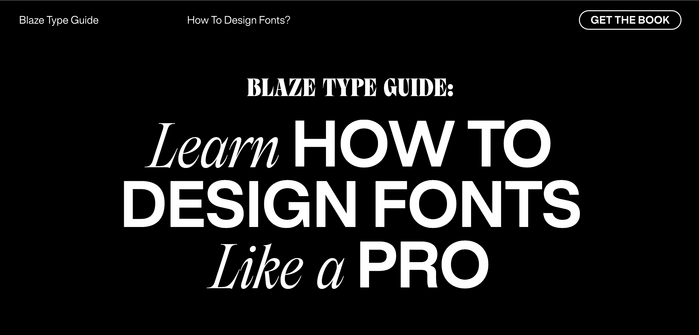 BlazeType: How to design fonts? 6