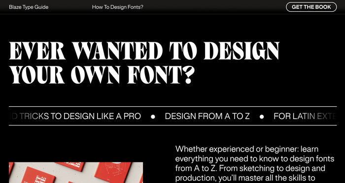 BlazeType: How to design fonts? 7