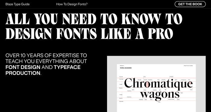 BlazeType: How to design fonts? 8