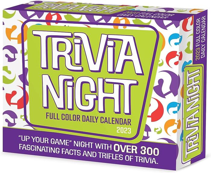 Trivia Night 2023 Full Color Daily Calendar 2