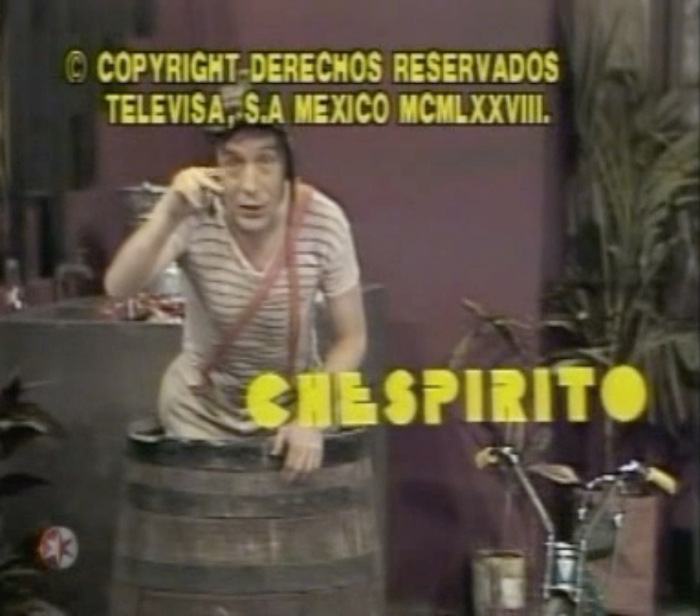 El Chavo del Ocho TV show logo and titles 12